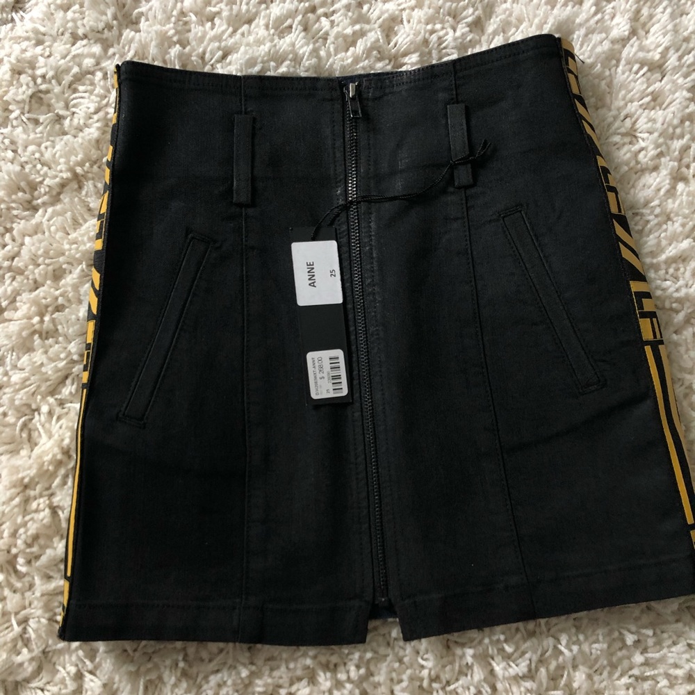 LF Marigold Anne Skirt w LF stripes down sides